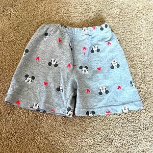 2T Boys Mickey Mouse Shorts